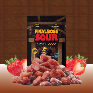 Final Boss Sour : Level 3 Strawberries (Candy)