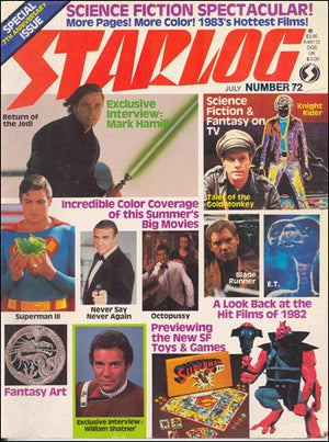 Starlog Magazine (1976) #72 7th Anniversary Special Issue