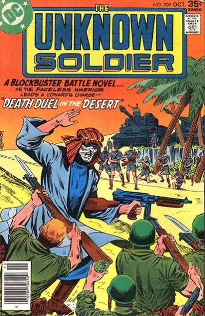 The Unknown Soldier (1977 1st Series) #208
