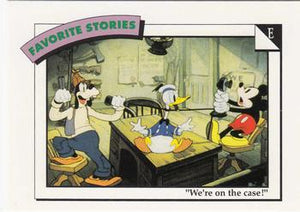 Disney Collector Cards (1991 Impel) #68 - E: "We're on the case!"