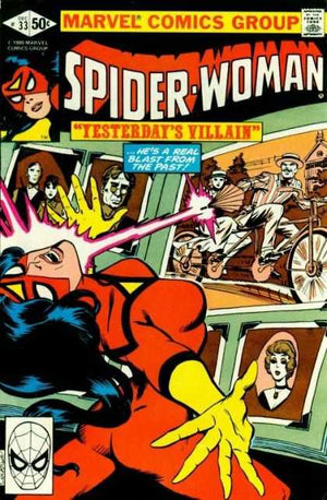 Spider-Woman (1979 1st Series) #33 1st Appearance of Forever Man