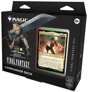 Magic The Gathering Final Fantasy XIV Commander Deck LIMIT BREAK