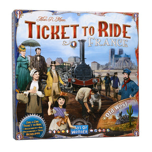 TICKET TO RIDE: France-Old West Map 6