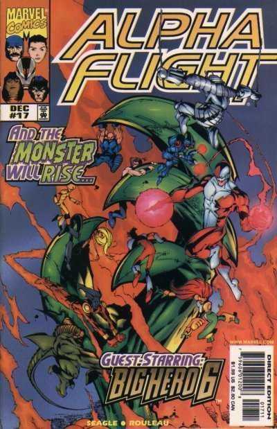 Alpha Flight #17 (1997 2nd Series) Early Big Hero 6 Appearance