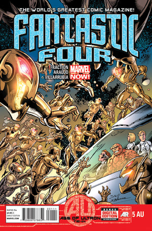 Fantastic Four #5 AU (2012 4th Series)