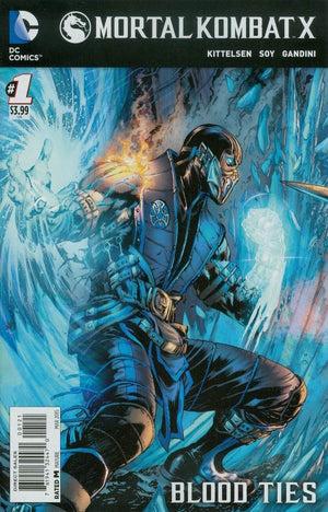 Mortal Kombat X #1 (2015 DC Comics) Sub-Zero Variant
