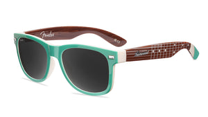 Knockaround Sunglasses: FENDER SURF GREEN STRATOCASTER™ FORT KNOCKS