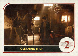 Stranger Things : Series 2 Topps Trading Cards #ST-28 - Cleaning it Up