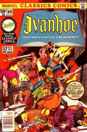 Marvel Classics Comics #16 Ivanhoe (1976 Illustrated Classic Novels)