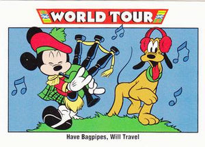 Disney Collector Cards (1991 Impel) 187 - Have Bagpipes, Will Travel