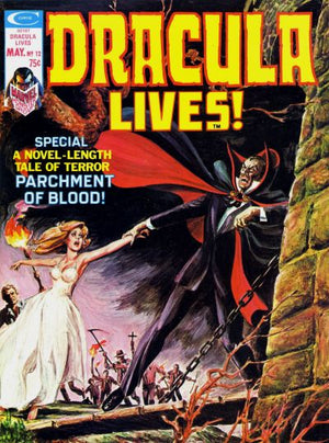 Dracula Lives #12 (1973 Curtis / Marvel Magazine Sized)