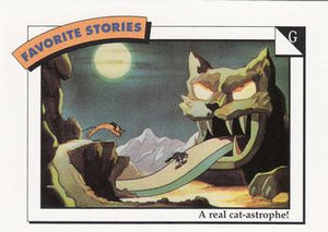 Disney Collector Cards (1991 Impel)  #46 - G: A real cat-astrophe!
