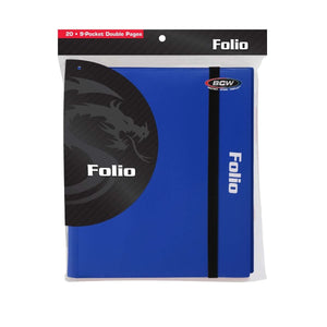 Folio 9-Pocket Album - Blue (20 Pages)