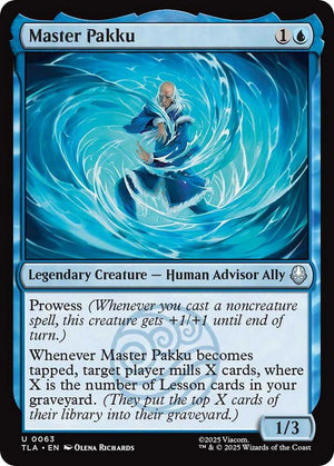 Magic The Gathering : Avatar The Last Airbender - Master Pakku : Foil