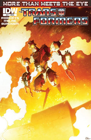 Transformers: More Than Meets the Eye #21 Cover B