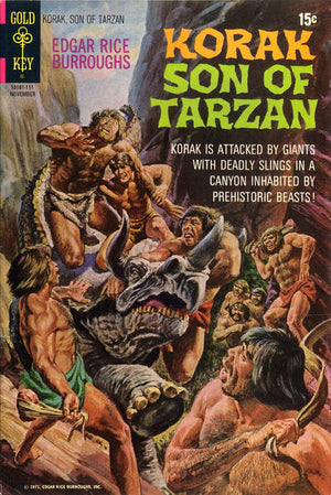 Edgar Rice Burroughs' Korak, Son of Tarzan (1964 Gold Key) #44