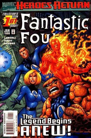 Fantastic Four #1 (1998 3rd Series / Heroes Return)