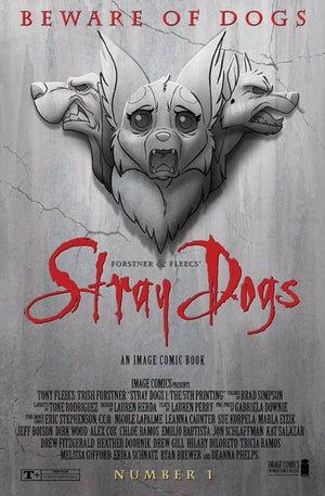Stray Dogs #1 5th Printing Trish Forstner & Tony Fleecs Bram Stoker's Dracula Homage Variant