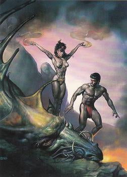 Boris Vallejo Trading Card Series 2 (1992) #49 - Medea