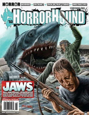 HorrorHound Magazine #53 Jaws Cover