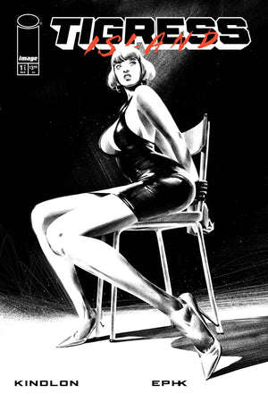 Tigress Island #1 Cover D Kaladen Black & White Variant
