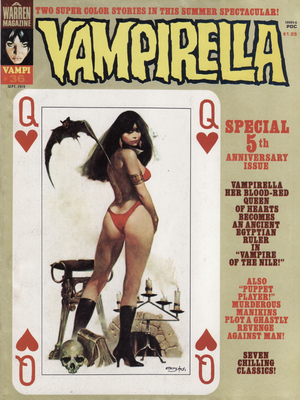 Vampirella #36 (Original 1969 Series, Magazine Size)