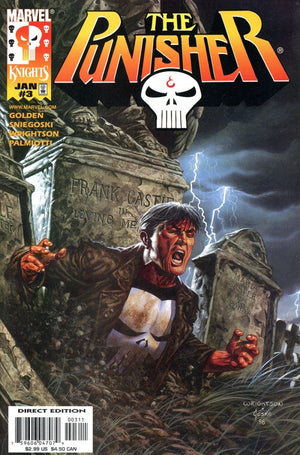 The Punisher #3 (1998 4TH SERIES) BERNIE WRIGHTSON ART!