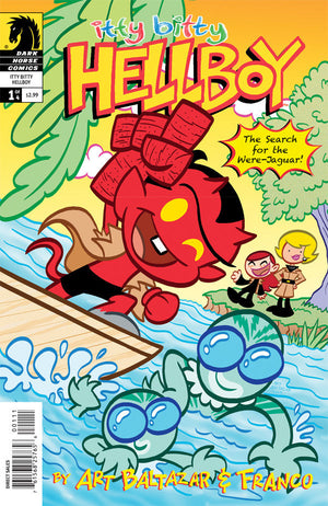 Itty Bitty Hellboy: The Search for the Were-Jaguar #1