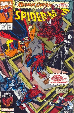 Spider-Man #35 (1990 McFarlane Series) Maximum Carnage Part 4