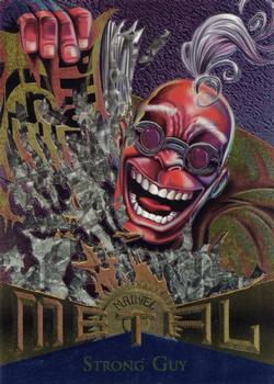 Marvel Metal 1995 Trading Cards : Strong Guy #120