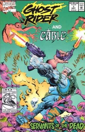 Ghost Rider and Cable: Servants of the Dead #1 (1992 One-Shot Reprint of MCP 90-98)