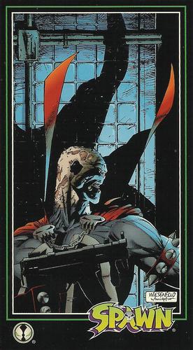 Spawn : 1995 Wildstorm Widevision Trading Cards :  #77 - Releasing Pent Up Aggression