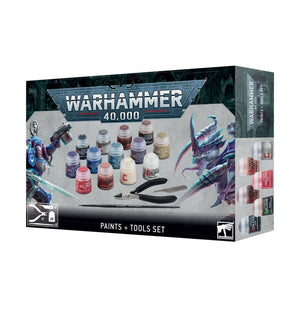 Warhammer 40,000 : Warhammer 40,000: Paints + Tools Set