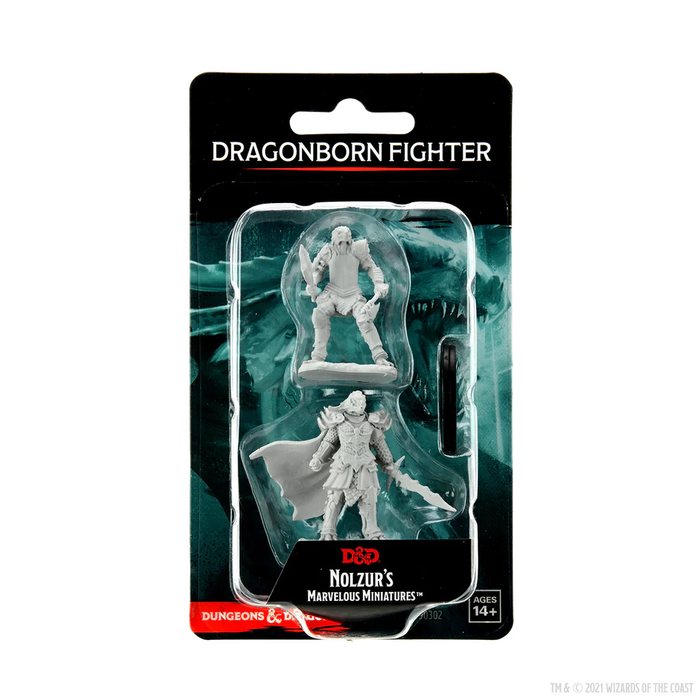 D&D NOLZUR'S MARVELOUS MINIATURES: DRAGONBORN FIGHTER FEMALE V2