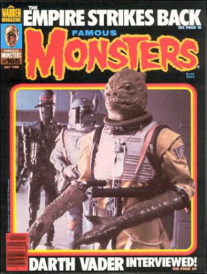 FAMOUS MONSTERS OF FILMLAND #165 Star Wars Bossk Cover