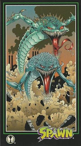 Spawn : 1995 Wildstorm Widevision Trading Cards : #91 - Simmonsville
