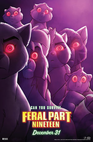 Feral #19 Cover B Tony Fleecs Movie Poster Homage Variant