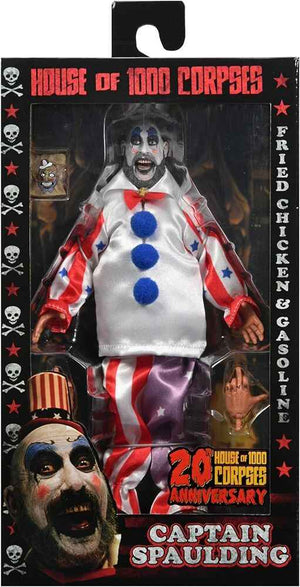 House of 1000 Corpses Captain Spaulding 8-Inch Scale Clothed Action Figure