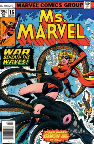 Ms. Marvel (1977 1st Series) #16 1st Cameo Appearance Raven Darkholme / Mystique