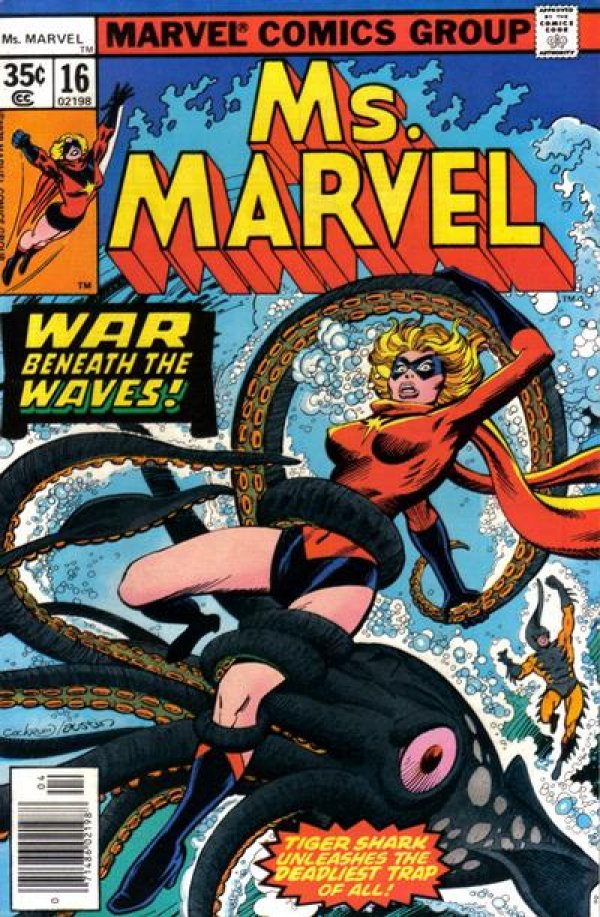 Ms. Marvel (1977 1st Series) #16 1st Cameo Appearance Raven Darkholme / Mystique