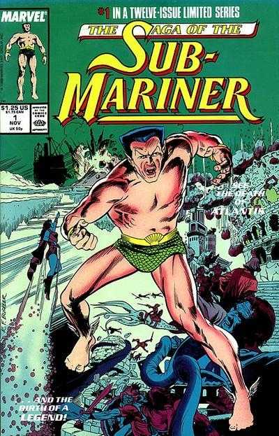 Saga of the Sub-Mariner #1 (1988 12 Issue Mini-Series)