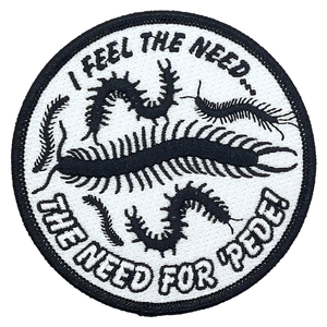 Embroidered Patch: "Need for 'Pede" by Arcane Bullshit