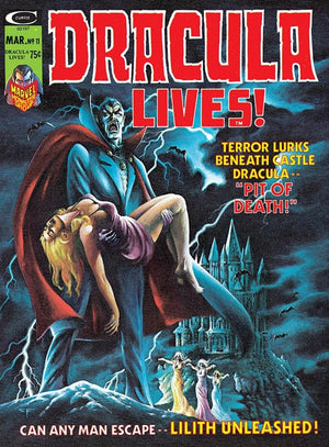 Dracula Lives #11 (1973 Curtis / Marvel Magazine Sized)