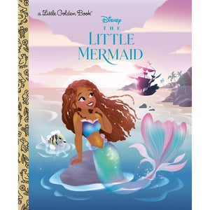 The Little Mermaid (Disney the Little Mermaid) - by Lois Evans LITTLE GOLDEN BOOK