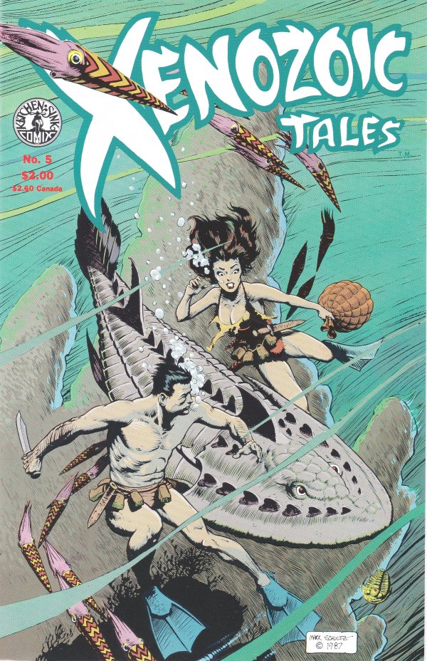 Xenozoic Tales #5 (1988 Kitchen Sink)