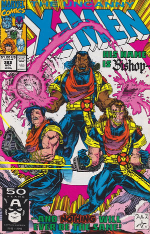 Uncanny X-Men #282 1st Bishop Cameo / Cover - 1st X.S.E.