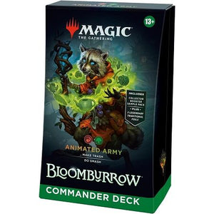 Magic The Gathering Bloomburrow Animated Army Commander Deck