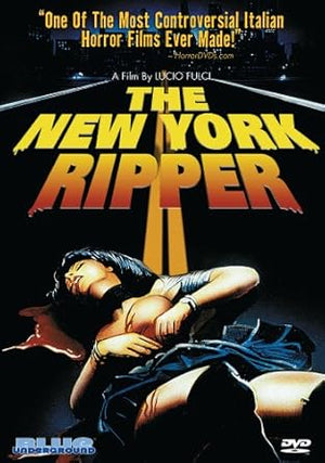 The New York Ripper : Lucio Fulci DVD (Blue Underground Release) Used