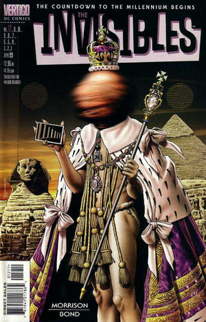 Invisibles #12  (1999 3rd Series) (But Like...It's actually #1 Because WHOAAAAA TRIPPY GRANT MORRISON MAGIC)