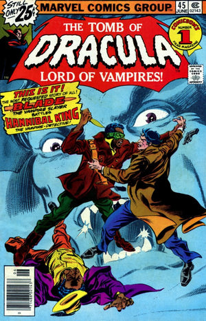 Tomb of Dracula #45 Blade VS Hannibal King
